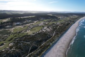 Te Arai (South) 17th And 16th Aerial